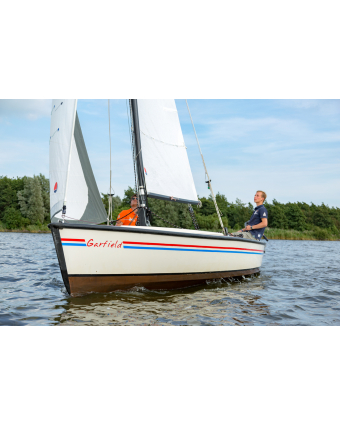 Grootzeil met Rolfok Polyvalk van Miedema Sails
